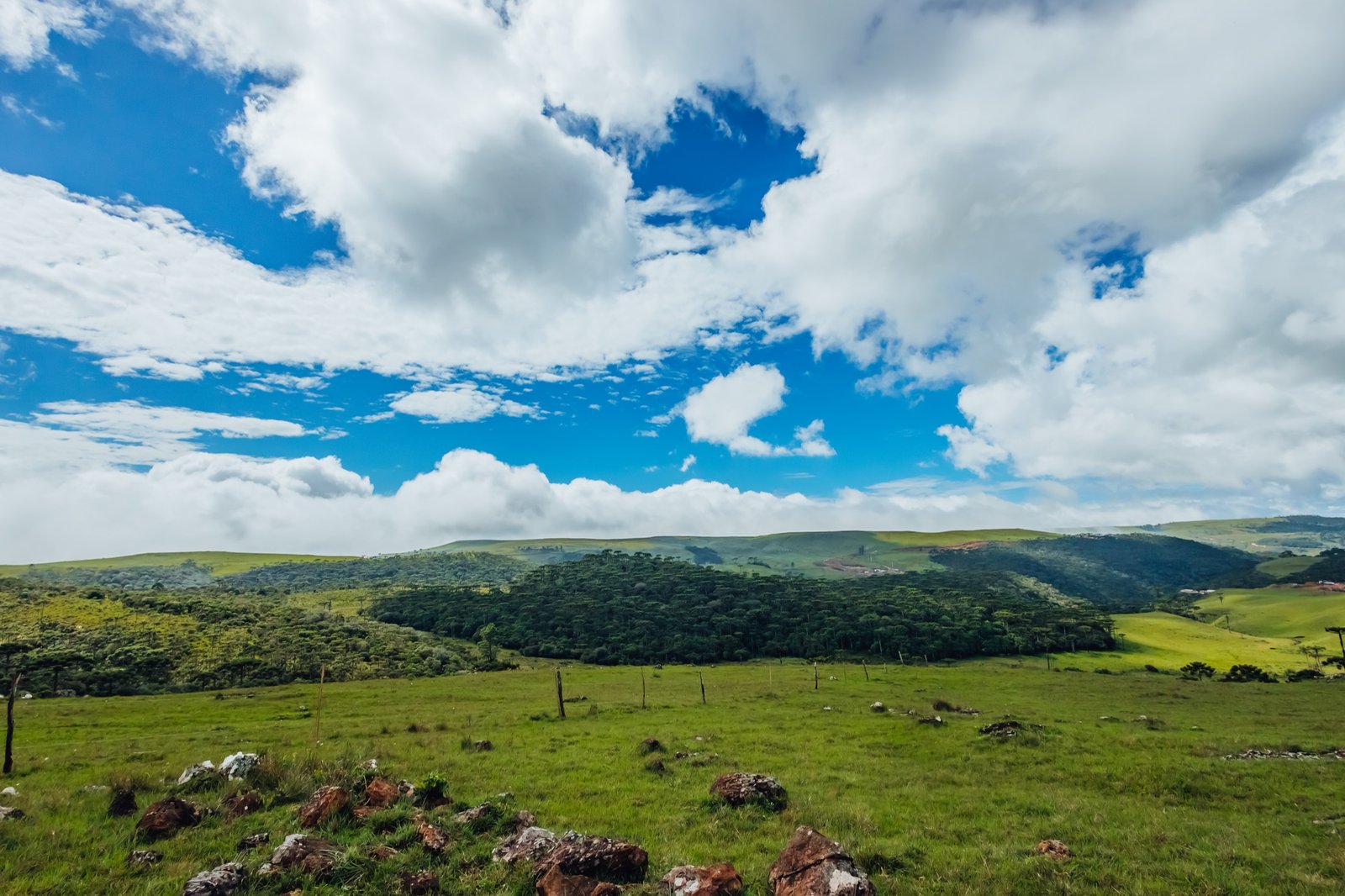 Campos verdes de São José dos Ausentes